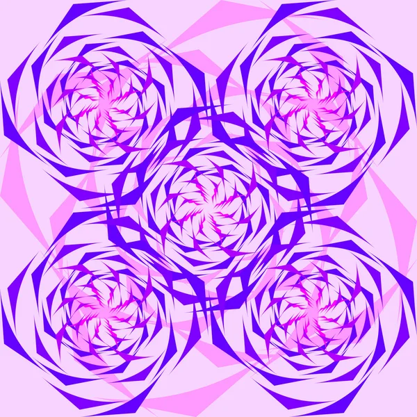 Ornement comme fleur stylisée — Image vectorielle