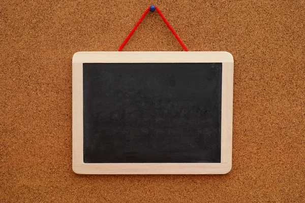 Małe puste chalkboard — Zdjęcie stockowe