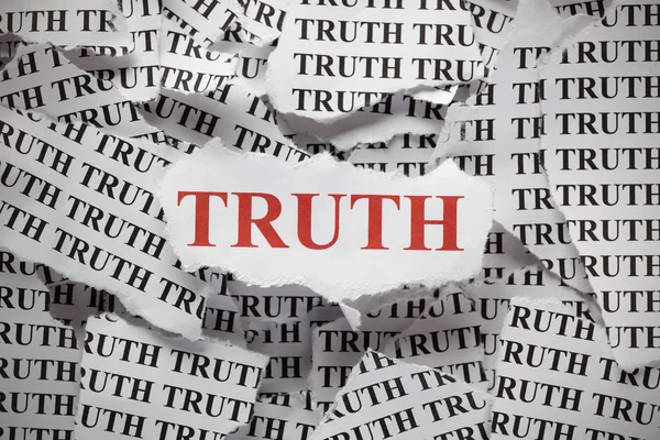 Torn Truth — Stock Photo, Image