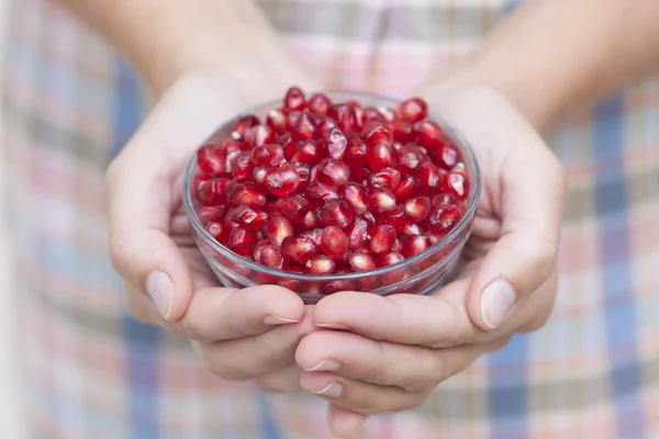 Pomegranate seeds — Stock Photo, Image