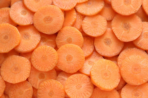 Slices of fresh carrot — Stock Photo, Image