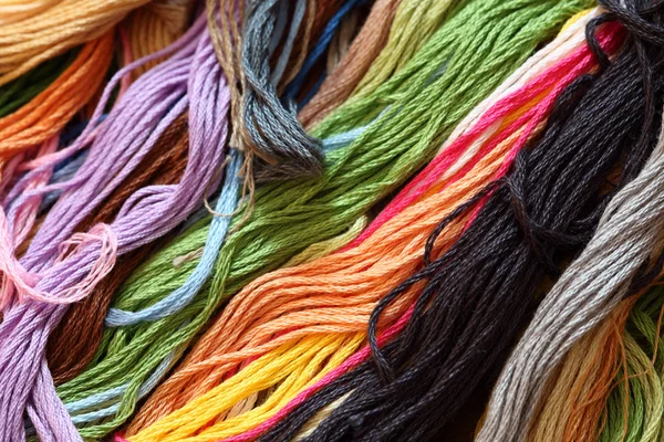 Cross-Stitch Threads — Stock Photo, Image
