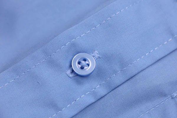 Button on shirt — Stock Photo, Image