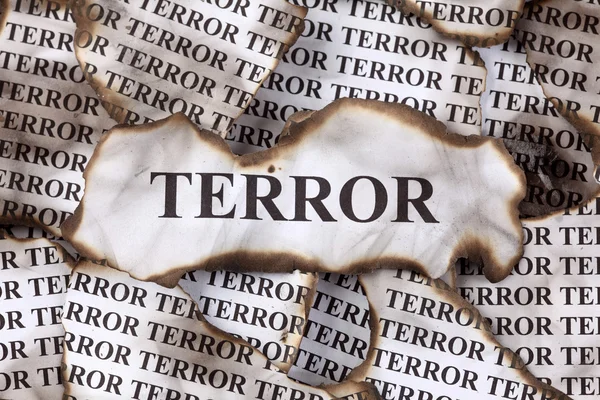 Terror — Stockfoto