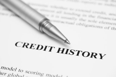 Credit History clipart