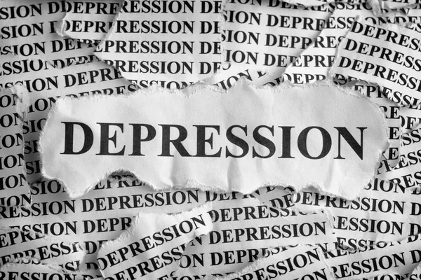 Depressione — Foto Stock