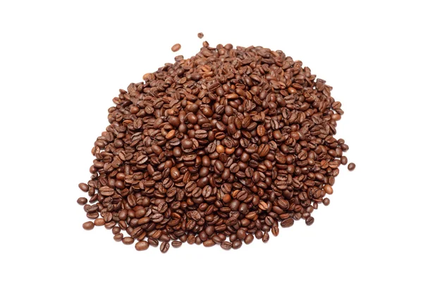 Large heap of coffee beans — Stock Photo, Image