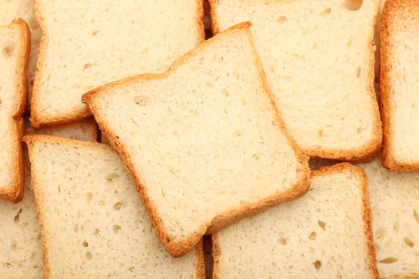 Скибочки білого хліба — стокове фото