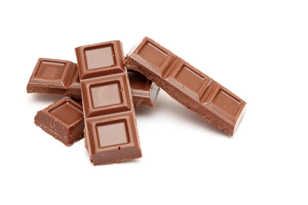 Blocchi di cioccolato — Foto Stock