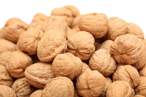 Walnuts heap — Stock Photo, Image