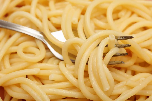 Gros plan sur les spaghetti — Photo