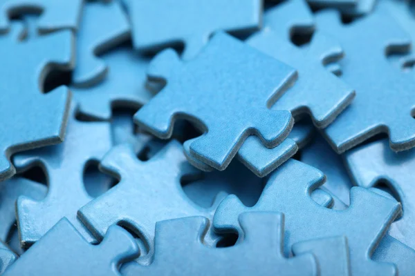 Puzzle pieces — Stock Photo, Image