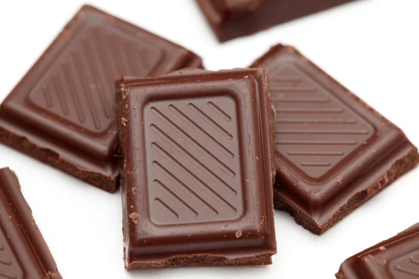 Blocchi di cioccolato — Foto Stock