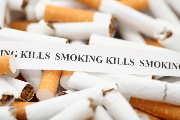 Куріння вбиває Ліцензійні Стокові Зображення