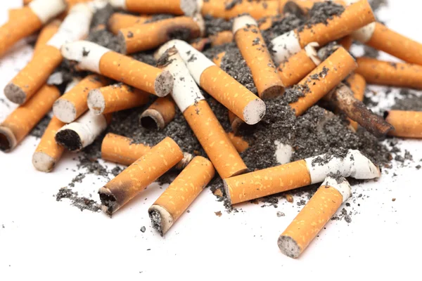Cigarette Butts Royalty Free Stock Images
