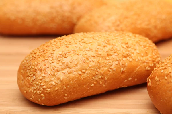 Bread rolls with sesame — Stock Photo, Image