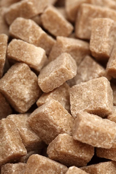 Тростинний цукор шматки — стокове фото