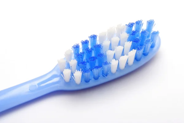 Blauwe tandenborstel — Stockfoto