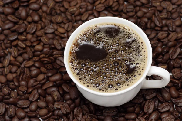 Taza de café caliente — Foto de Stock