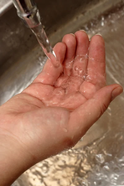 Handenwassen — Stockfoto