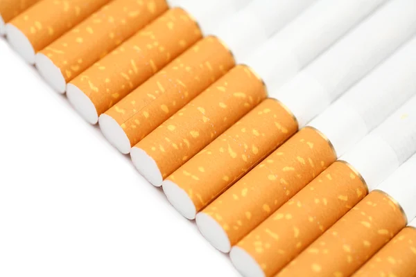 Filtr šikmý cigarety — Stock fotografie