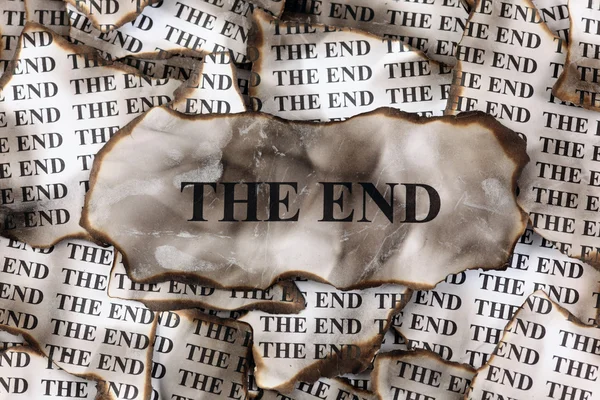 The End — Stock Photo, Image