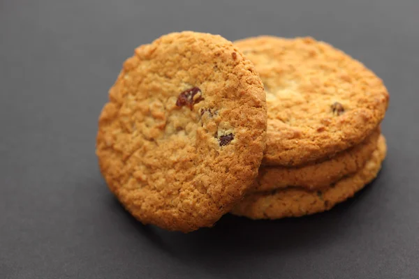 Oatmeal raisin cookies — Stockfoto