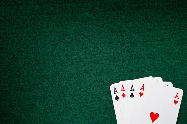 Four aces — Stock Photo, Image