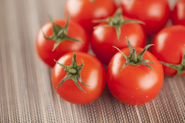 Pomodori ciliegia freschi — Foto Stock