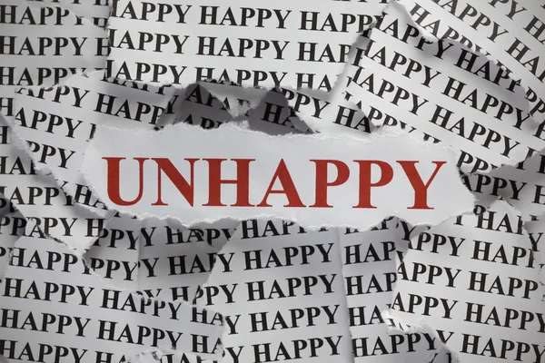 Unhappy — Stock Photo, Image