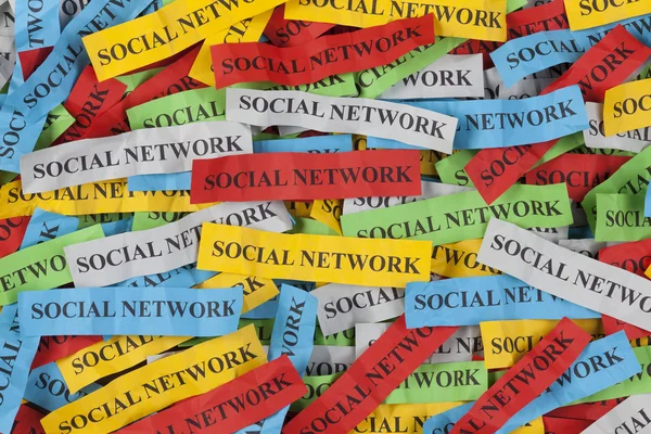 Social Network — Stock Photo, Image