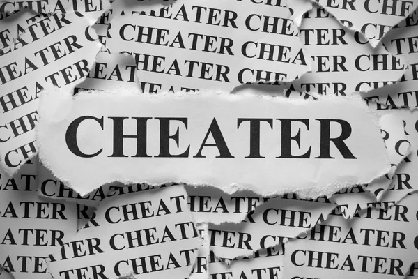 Cheater — Stockfoto