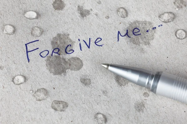 Forgive me — Stock Photo, Image