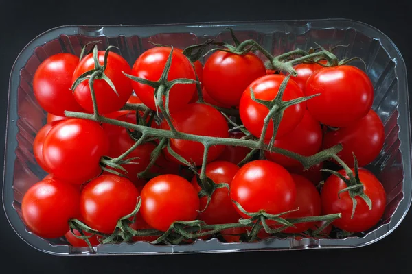 Bio-Kirschtomaten — Stockfoto