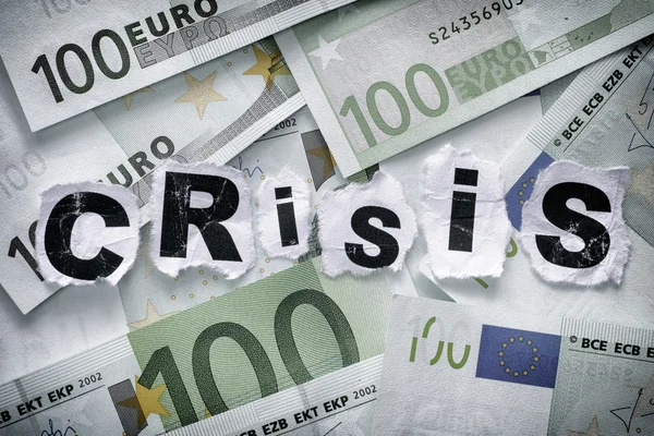 Crisis financiera — Foto de Stock