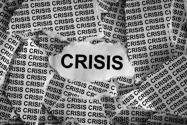Kryzys — Zdjęcie stockowe
