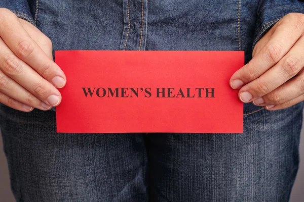 Women's health concept — Stock Photo, Image