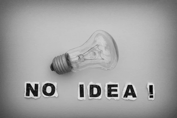 Non ne ho idea. ! — Foto Stock