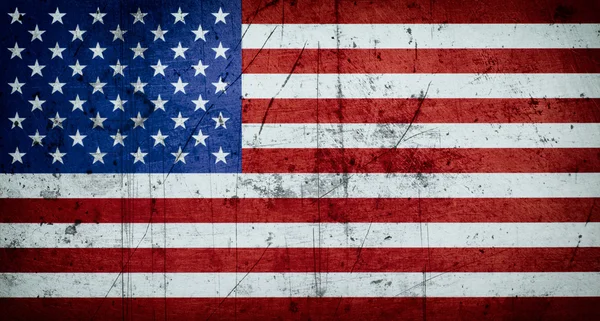 Grungy amerikanische Flagge Hintergrund — Stockfoto