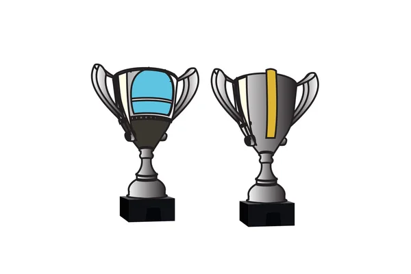 Illustration vector icon  trophy victory — Stock Vector