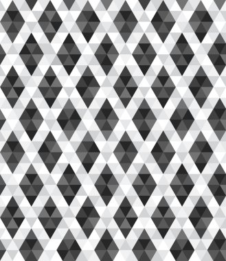 Soyut geometrik fayans rhombus üçgen Dikişsiz desen arka plan