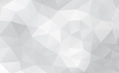 Beyaz soyut geometrik buruşuk üçgen zemin