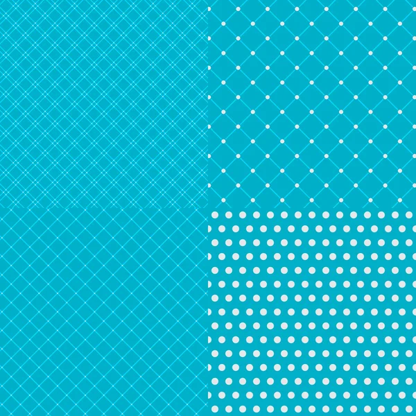 Carreaux géométriques avec motifs sans couture en pointillés arrière-plan — Image vectorielle