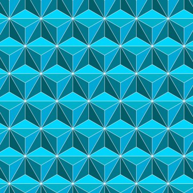 Soyut geometrik Dikişsiz desen arka plan karoları