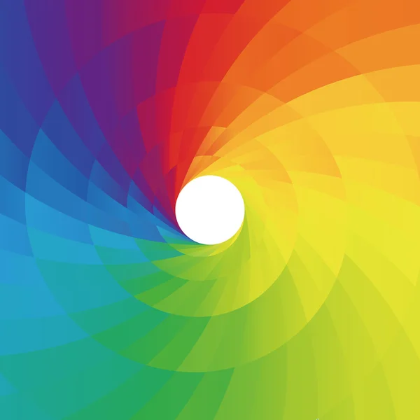 Fondo espiral colorido abstracto — Vector de stock