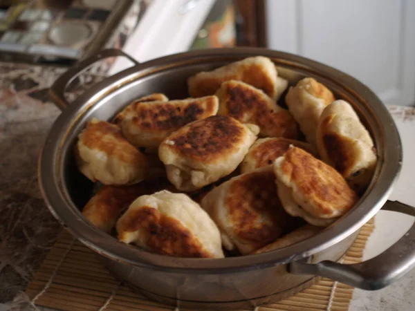 Pies Table Food — Stock Photo, Image