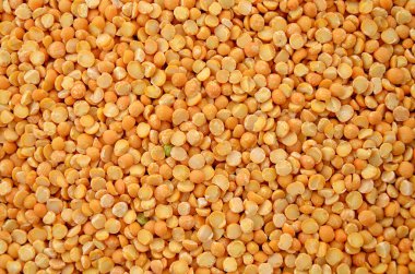 Kurumuş bezelyeler, yemek arkaplanını kapatın.