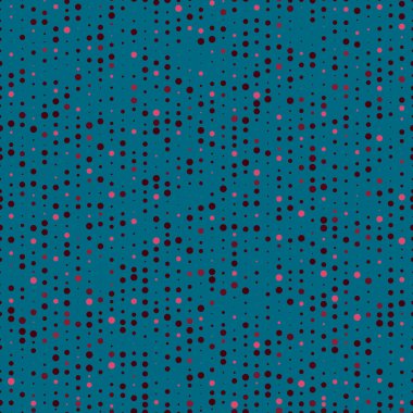 kırpma maskesi ile sorunsuz noktalı desene. Vektör