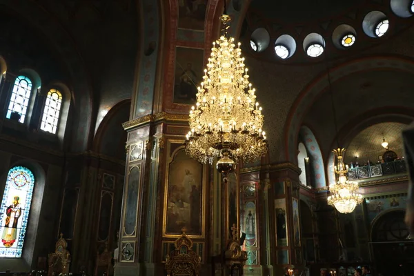 Orthodox Miraculous Ancient Icon Temple — Stock Photo, Image