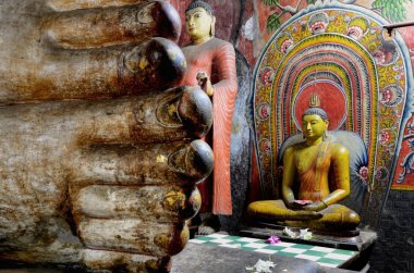 Dambulla Cave Temple,  Sri Lanka clipart